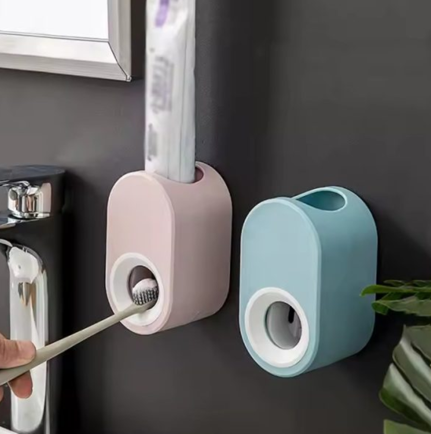 Automatic Toothpaste Dispenser Wall Mount Toothpaste Squeezer(1 pc)